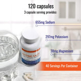 Nutri-Align Fasting Salts dosis diarias: pautas para ayuno prolongado e intermitente.