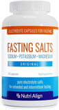 Nutri-Align Fasting Salts cápsulas: soporte de electrolitos para ayunos prolongados.