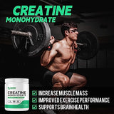 NUTRI POTENTIA Creatine Monohydrate etiqueta clara, facilita seguir la dosis para entrenamientos.