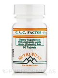 Nutri-West C.A.C. Factor-S: tabletas apiladas, fácil organización