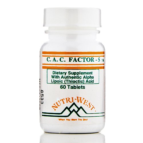 Nutri-West C.A.C. Factor-S: tabletas en bote para uso diario