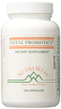 Nutri-West Total Probióticos 120, botella para uso diario y bienestar digestivo.