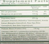 Nutri-West Total Probióticos 120, caja de empaque para conservar el producto.