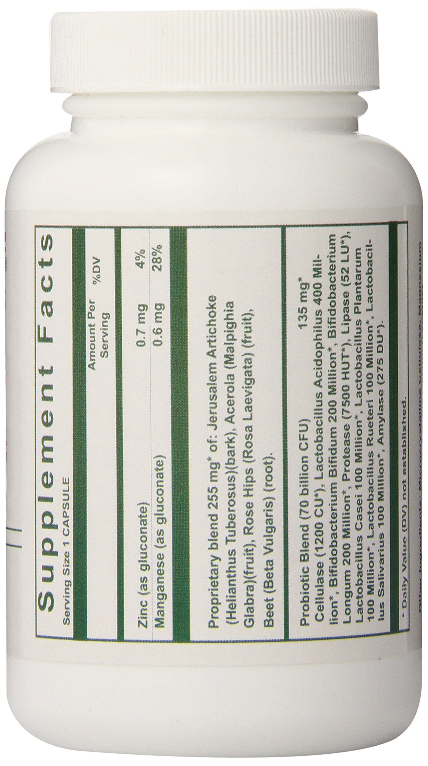 nutri-west Total Probiotics, cápsulas fáciles de tomar para uso diario.