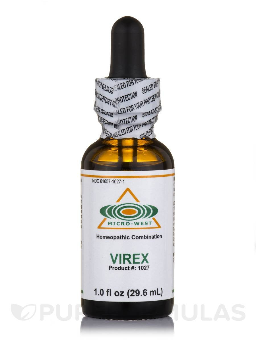 Nutri-West Virex etiqueta frontal describiendo el producto