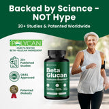 Nutriana Beta Glucán: etiqueta con ingredientes naturales y simples