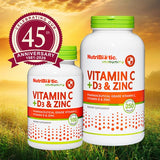 Familia tomando NutriBiotic para apoyo diario de bienestar.