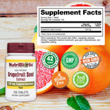 NutriBiotic GSE, ingredientes bioflavonoides de pomelo para complejos naturales