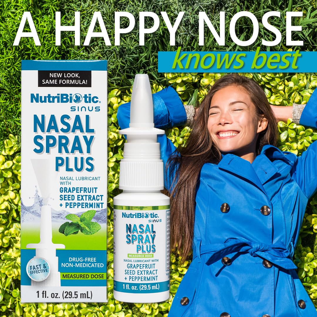 NutriBiotic Nasal Spray GSE y extractos vegetales