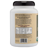 NutriBiotic proteína de arroz, etiqueta kosher que garantiza calidad.