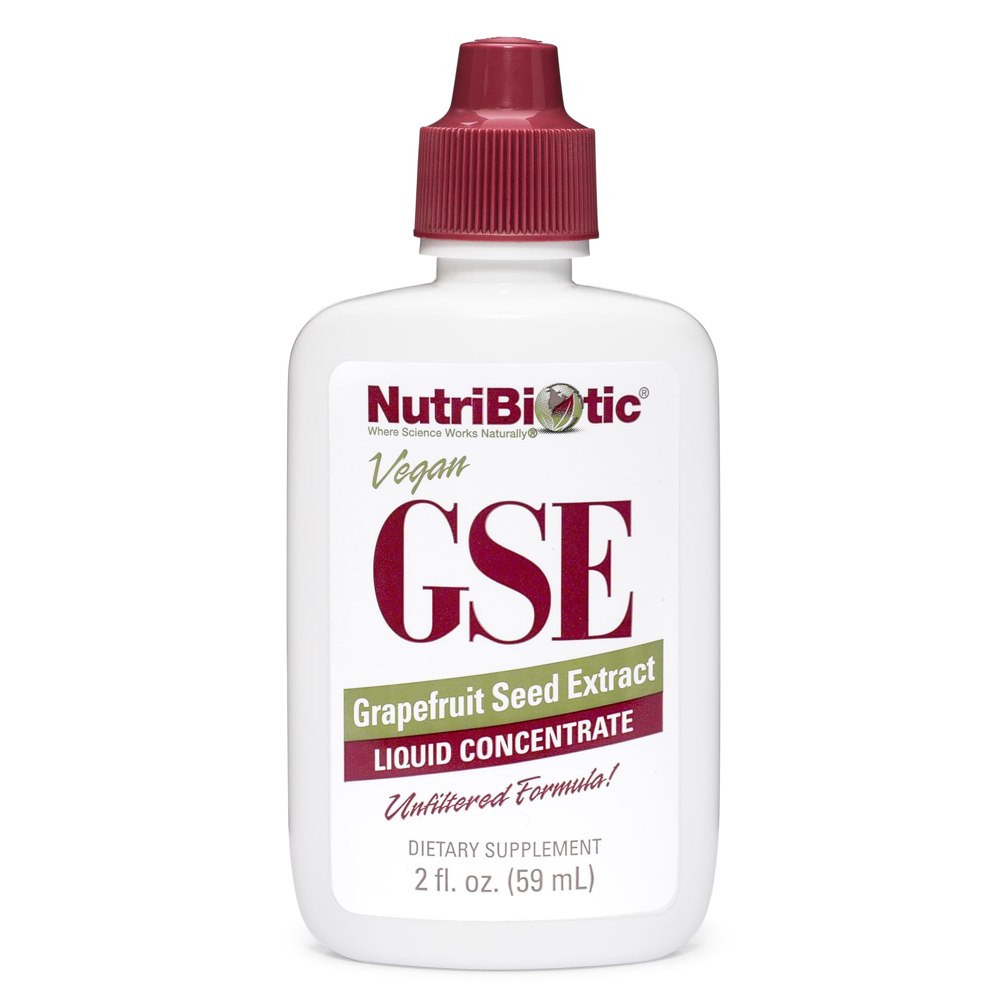NutriBiotic GSE frasco 2 oz: soporte inmunológico diario con extracto natural