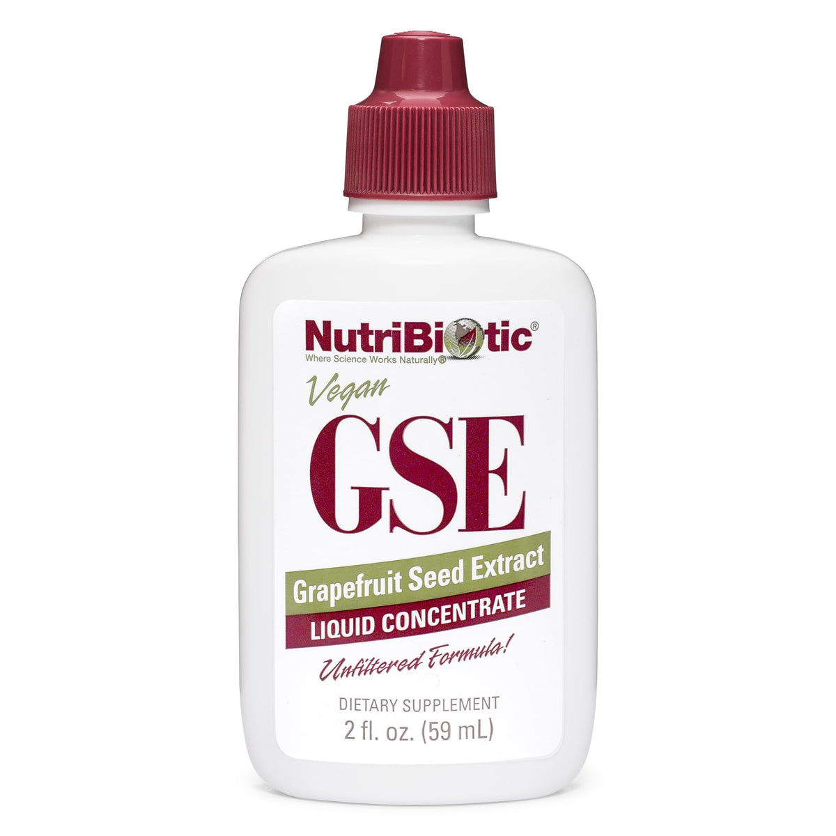 NutriBiotic GSE frasco 2 oz: soporte inmunológico diario con extracto natural