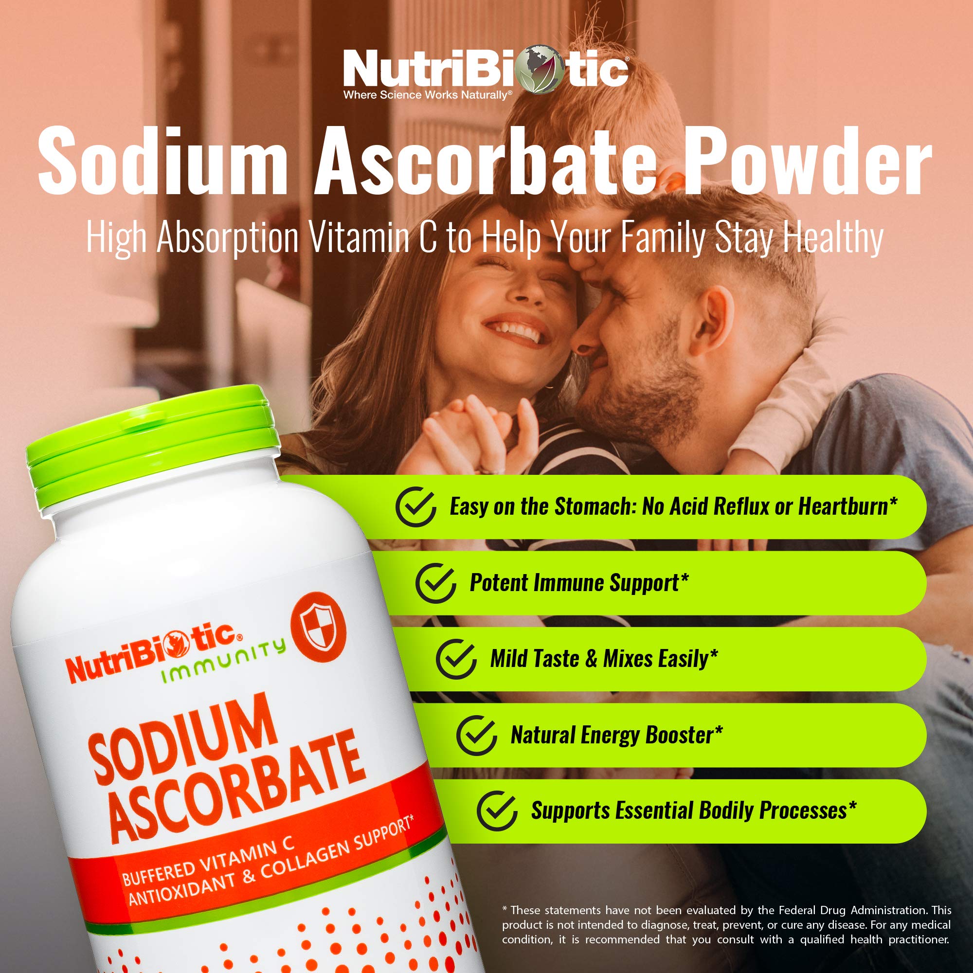 NutriBiotic, mezcla para batido suave, fácil de incorporar.