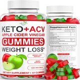 Gominolas Nutribolidos Keto ACV con sabor manzana y jengibre para energía diaria.