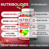 Gominolas Nutribolidos Keto ACV, sin gelatina para dieta vegetariana.