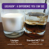 Liquigen mejora la textura en batidos y bebidas calientes.