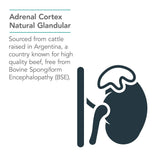 Nutricology Adrenal: caja y empaque destacando origen argentino