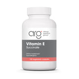 Nutricology cápsulas vitamina E en formato vegetariano para uso diario.