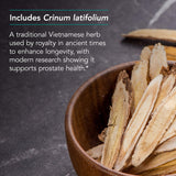 Nutricology Crinum Latifolium: ingrediente para bienestar reproductivo.