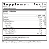 Etiqueta Nutricology sin gluten para seguridad de ingredientes.