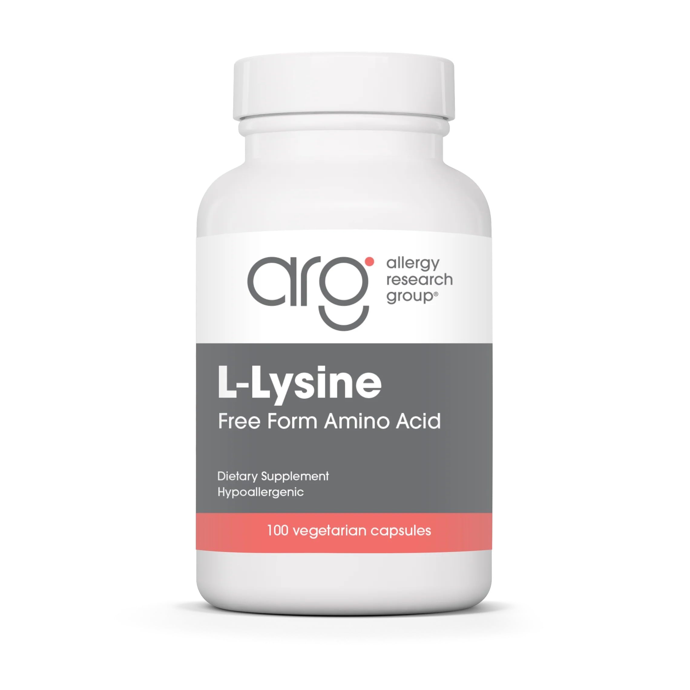 Nutricology L-Lisina: cápsulas de 500 mg para apoyo diario de calcio.