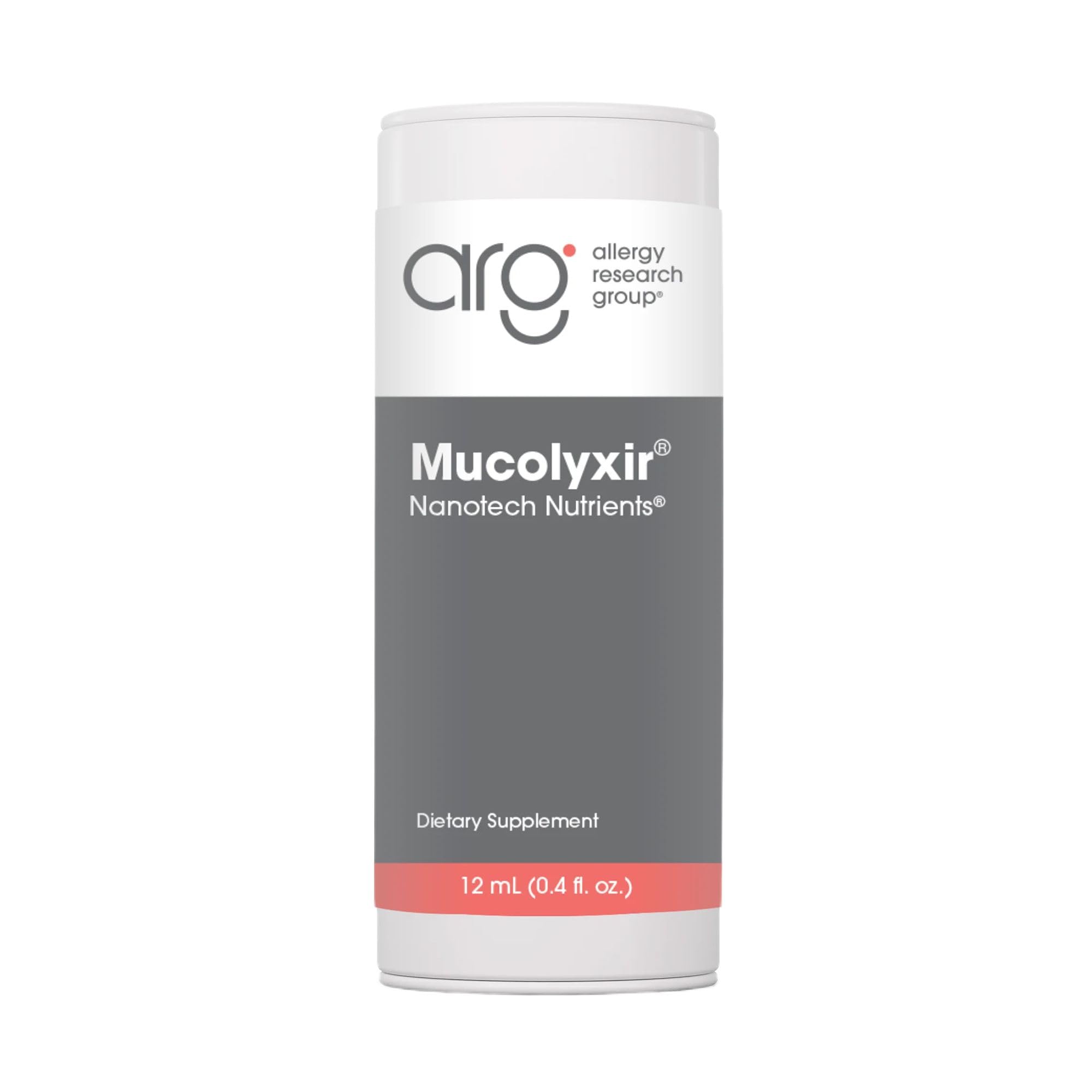 Nutricology Mucolyxir, gotas en frasco visibles, posible apoyo diario a la respiración.
