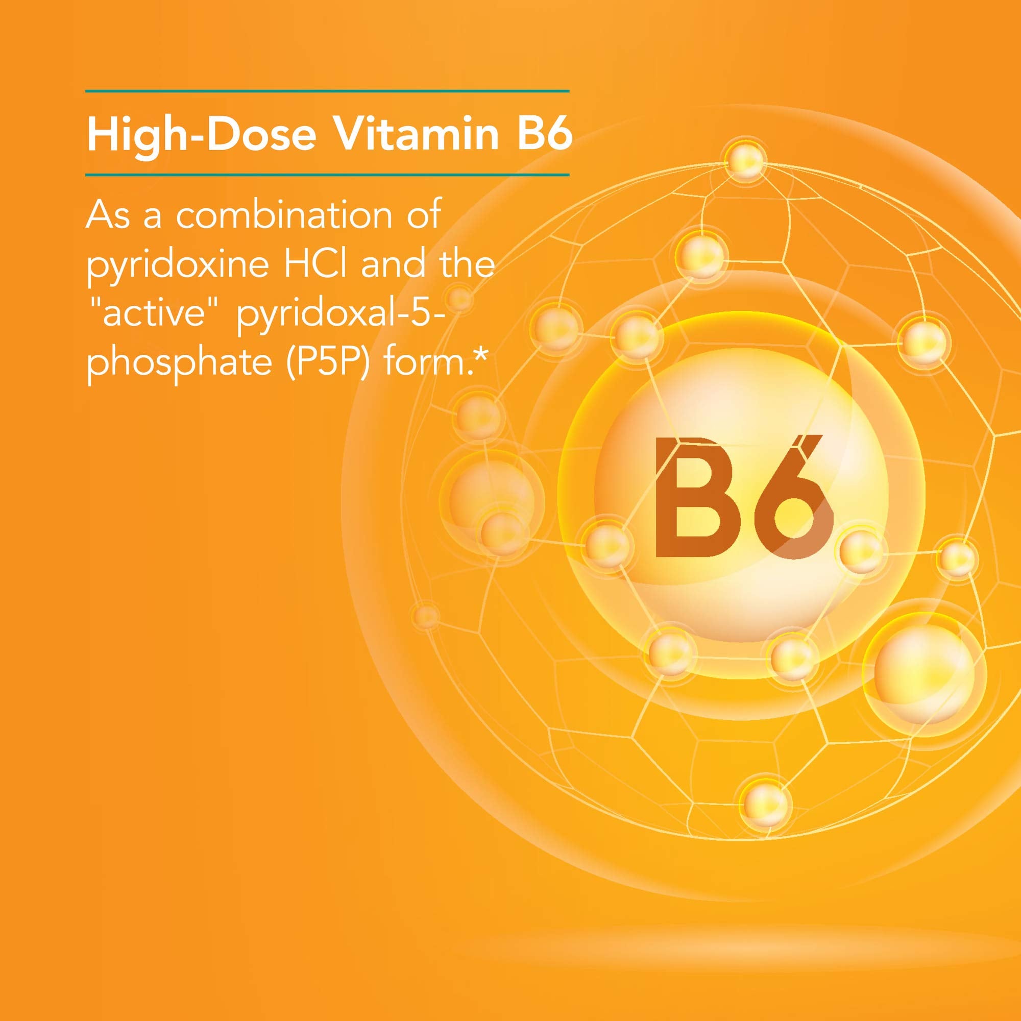 Cápsulas alineadas Nutricology Pyridoxine P5P 60 para dosificación