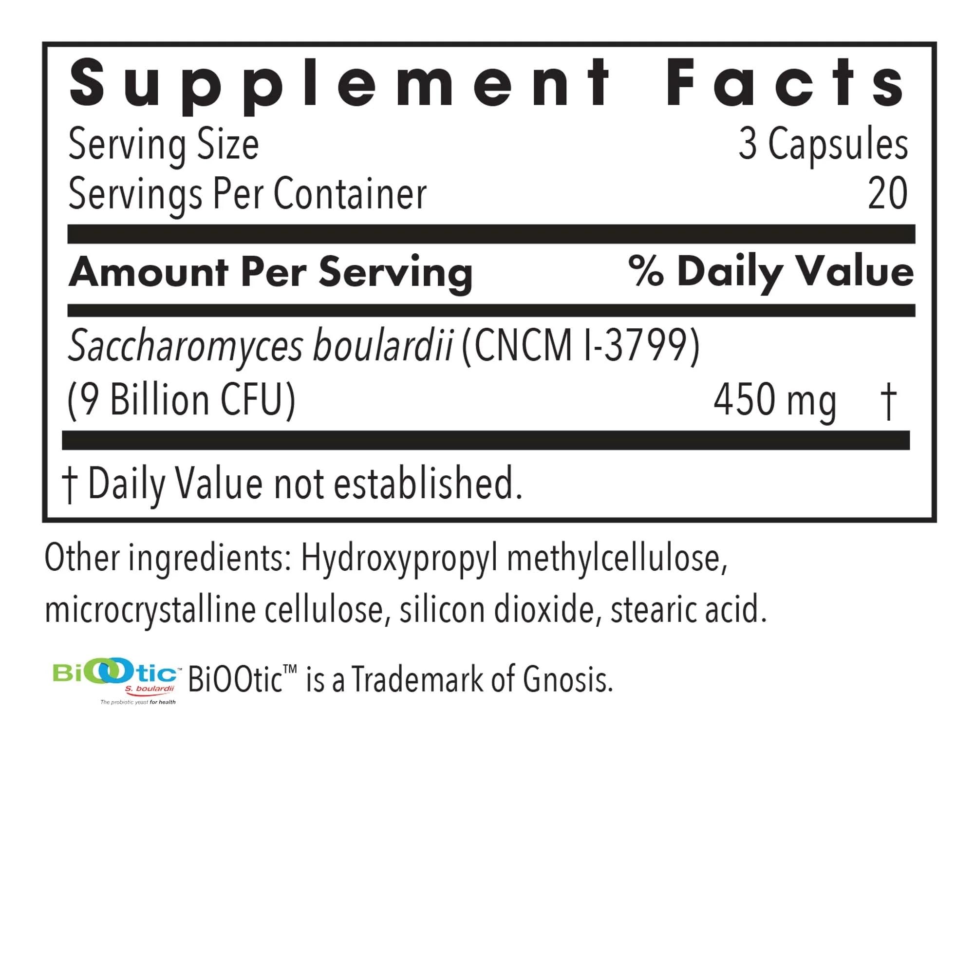 NutriCology Restore-Biotic botella: formato práctico para ingesta diaria y viajes.