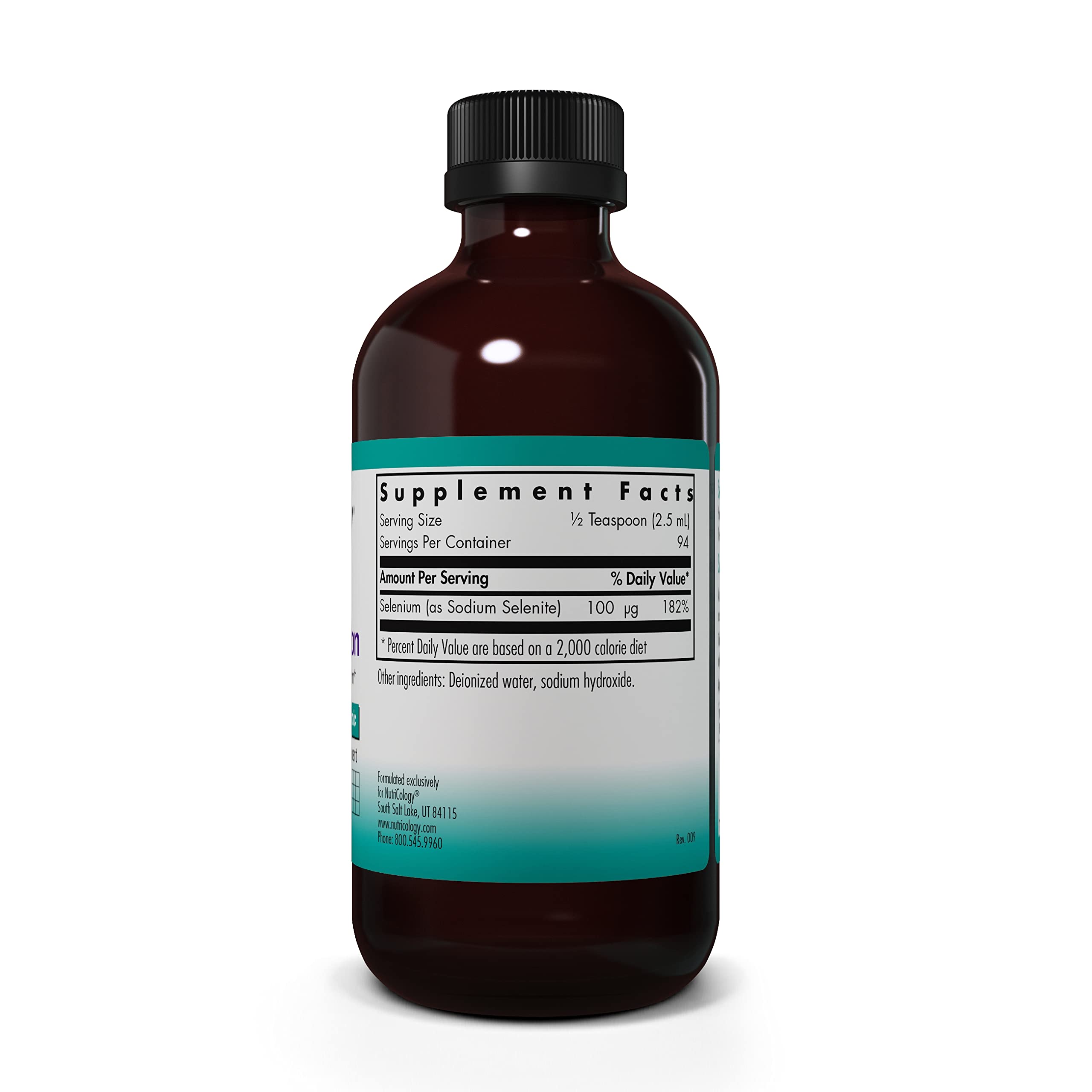 Nutricology Selenium Solution: gotero para dosis fácil y rápida