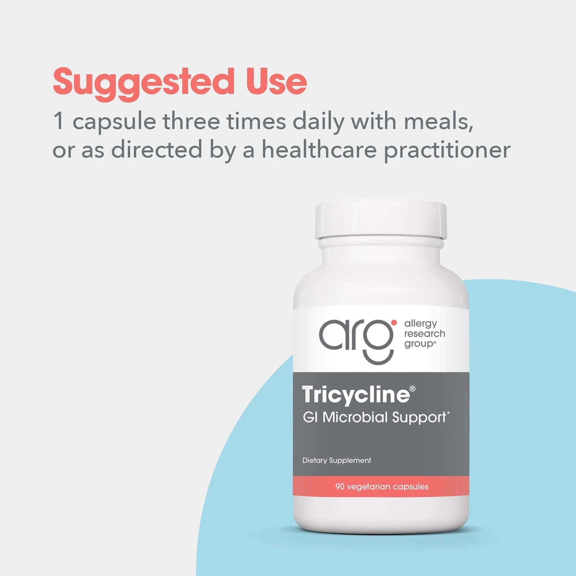 Nutricology Tribiotics etiqueta con indicaciones útiles y lista de ingredientes