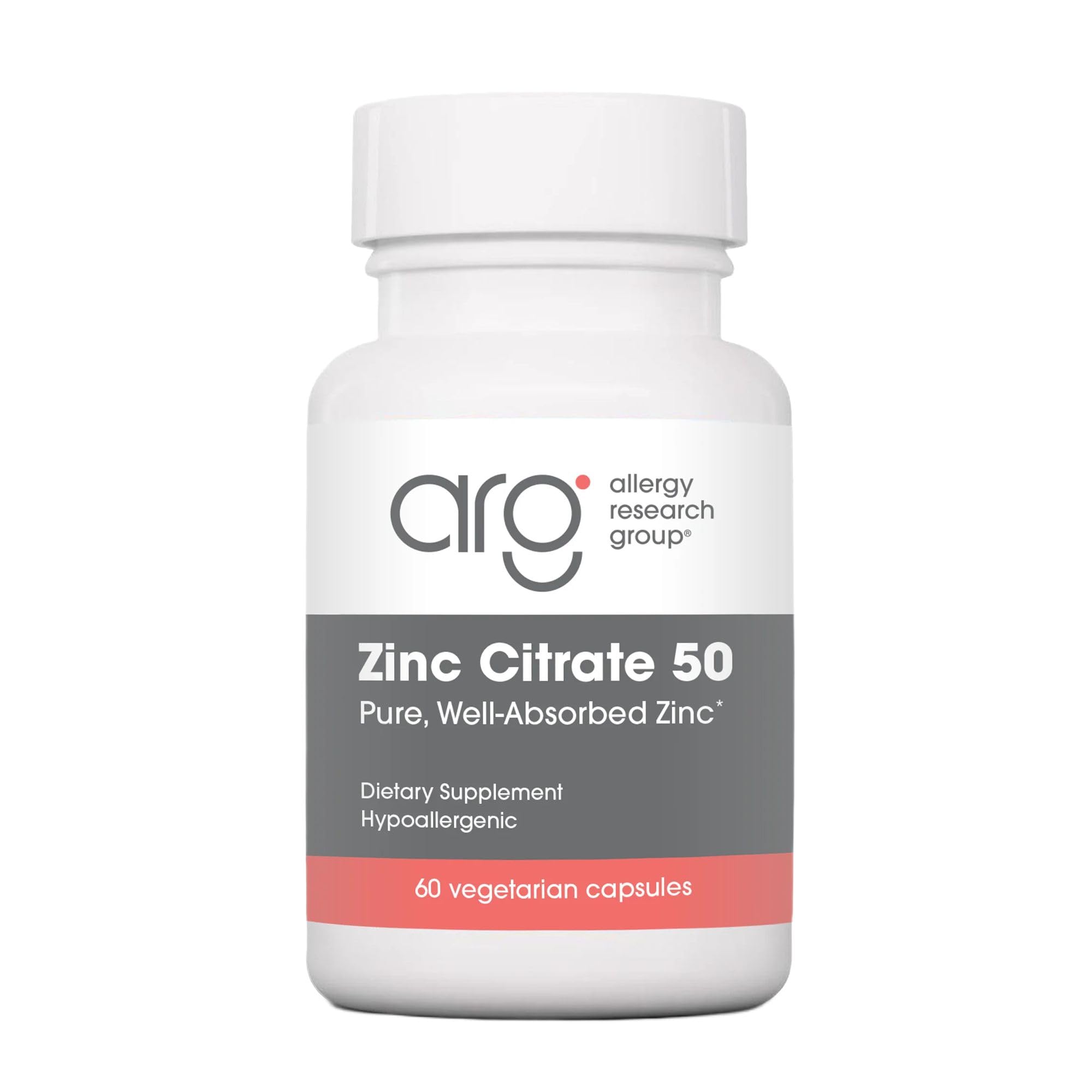 NutriCology Zinc Citrate, botella, forma biodisponible para apoyo diario de la salud