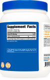 Nutricost ácido ascórbico polvo textura fina y blanca para hornear