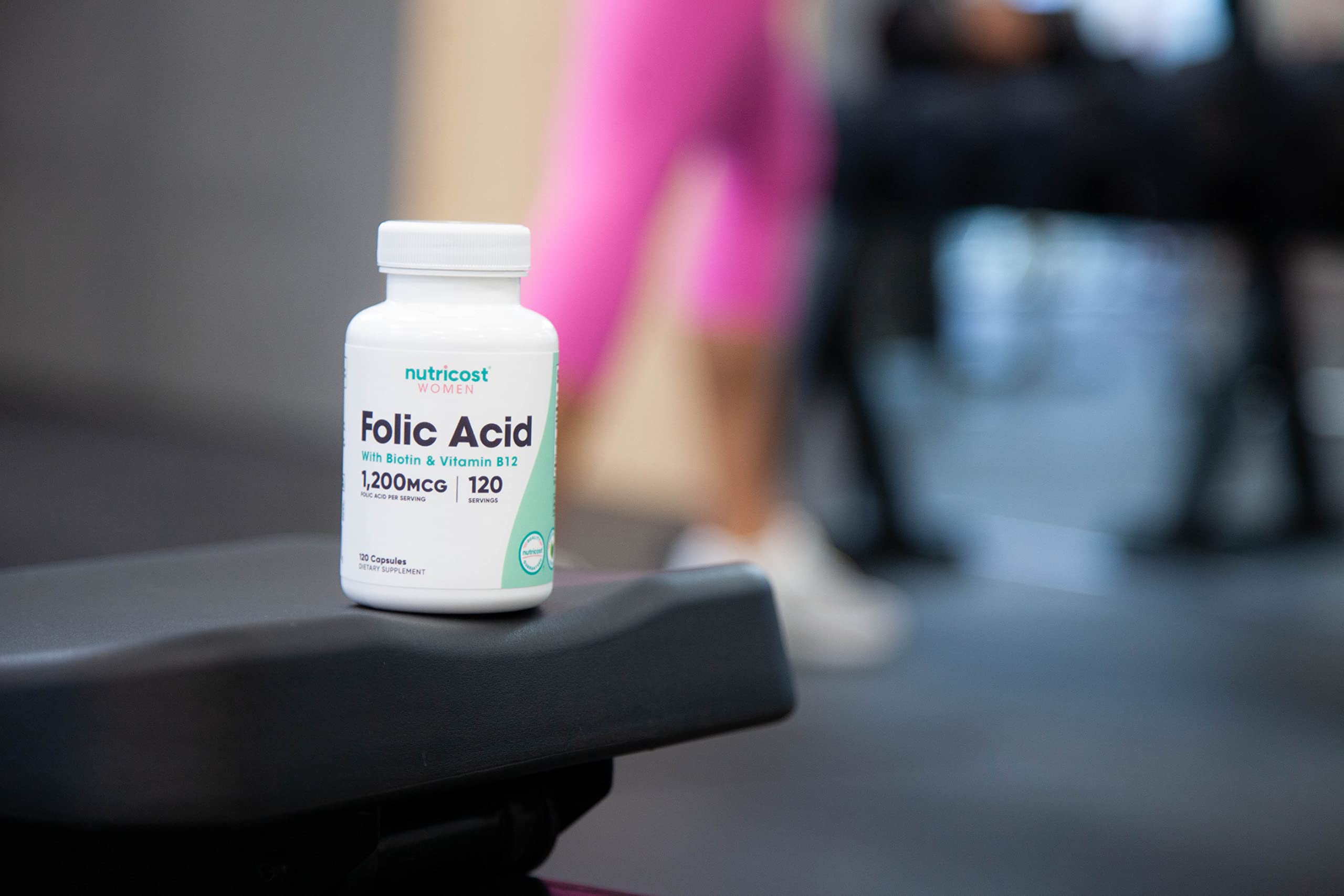 Nutricost acido ff3lico, proceso GMP y FDA registrados, calidad garantizada