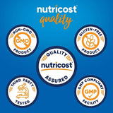 Nutricost Ajo 1000 mg etiqueta clara ayuda a identificar el producto rápidamente.