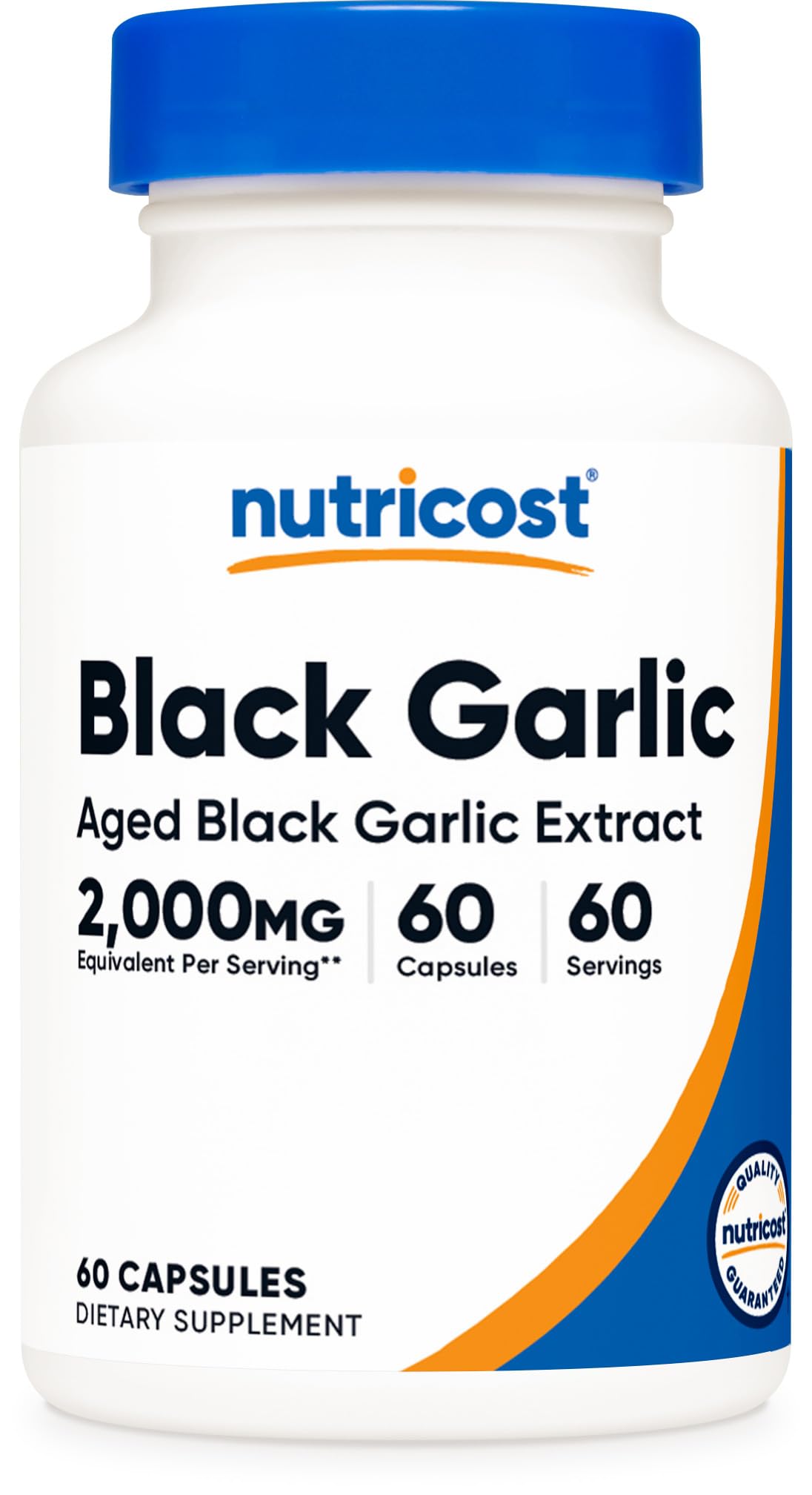 Nutricost Ajo Negro Envejecido en cápsulas, ideal para uso diario