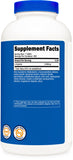 Nutricost L-Arginina 1000mg, logo de la marca en la etiqueta, transmite confianza.