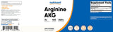 Nutricost Arginina AKG entrenamiento-uso, ideal para incorporar en rutinas de fitness.