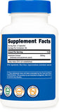 Nutricost Artemisinina 200 mg, sello de pruebas de terceros, seguridad y transparencia.