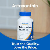 Nutricost Astaxantina 12mg Haematococcus Pluvialis: origen natural de la astaxantina.