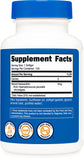 Frasco ligero Nutricost Astaxantina 4mg para rutinas diarias consistentes.