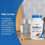 Nutricost Azafrán Extracto, cápsula con agua para tomar