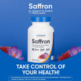 Nutricost Azafrán Extracto, envase sin OGM, opción natural