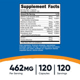 Nutricost B Complex cápsulas vegetales: opción vegetariana práctica.