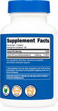 Detalle de cápsula Nutricost B12 1000mcg en primer plano