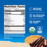 Nutricost batido proteico sabor chocolate mantequilla cacahuete, textura cremosa