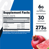 Nutricost BCAA 30 porciones, formato práctico para dosis diaria