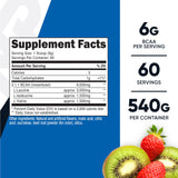 Nutricost BCAA con cucharada medidora incluida para dosis cómodas.