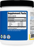 Nutricost BCAA Piña vaso con bebida lista para disfrutar