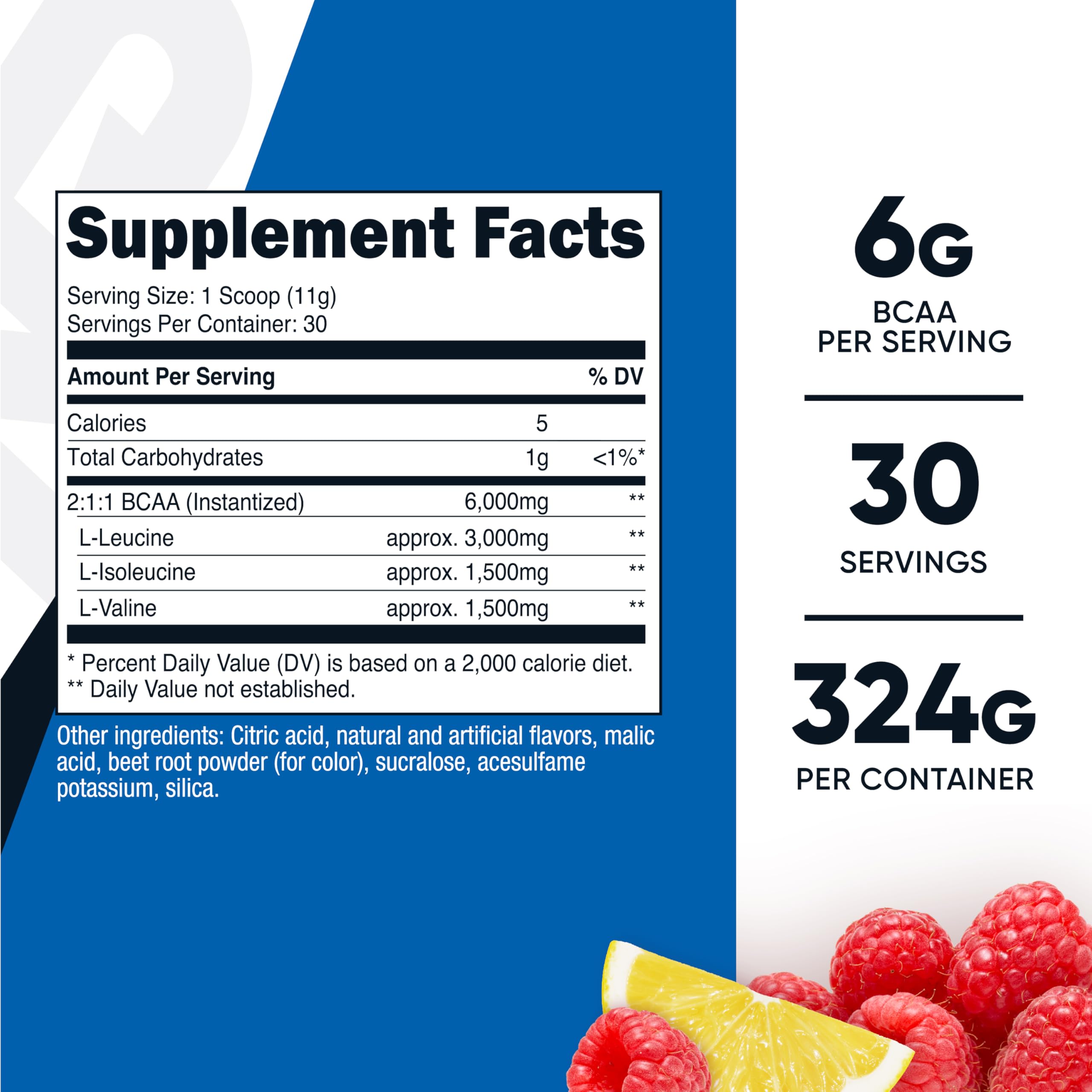 Nutricost BCAA Polvo, cuchara incluida para porciones consistentes