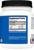 Nutricost BCAA en polvo de uva detalle de etiqueta.